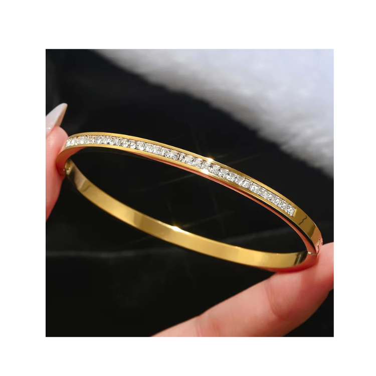 Ensemble 4 Bracelets Romana - Or plaqué 18 carats