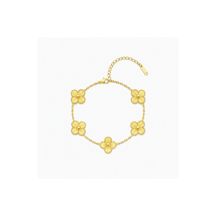 Trefla doré - Parures de bijoux - Or plaqué 18 carats