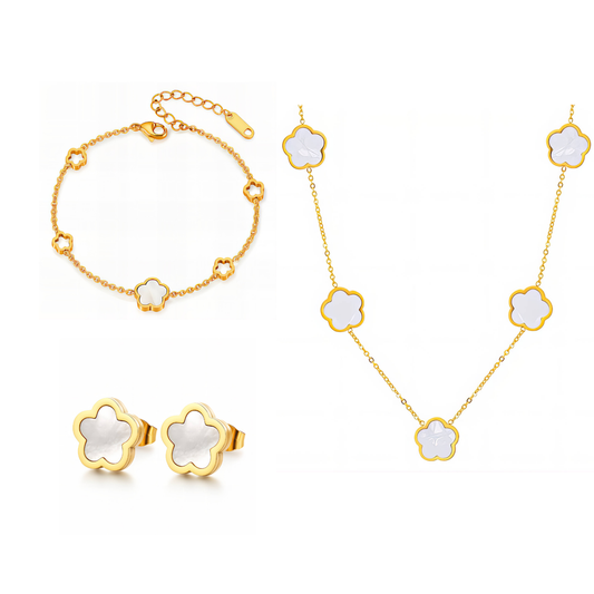 Trefla - Jewelry Sets - 18k Gold Plated