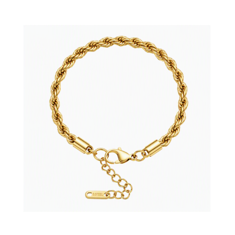 B04 - Bracelet - Or plaqué 18 carats