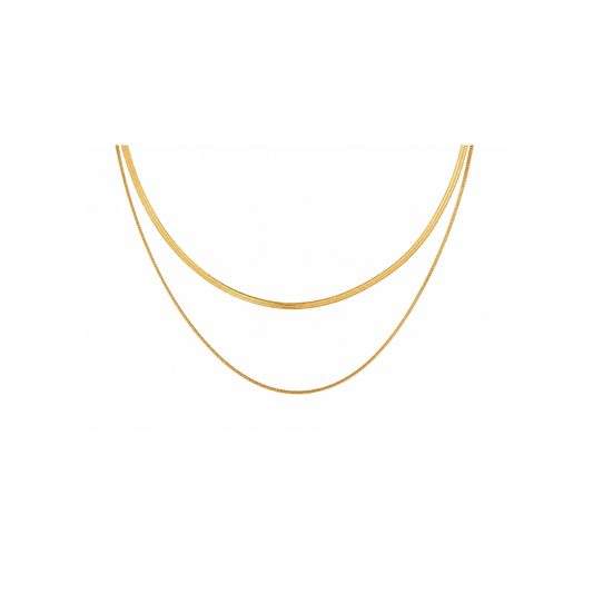 Harmonie - Collier Or plaqué 18 carats