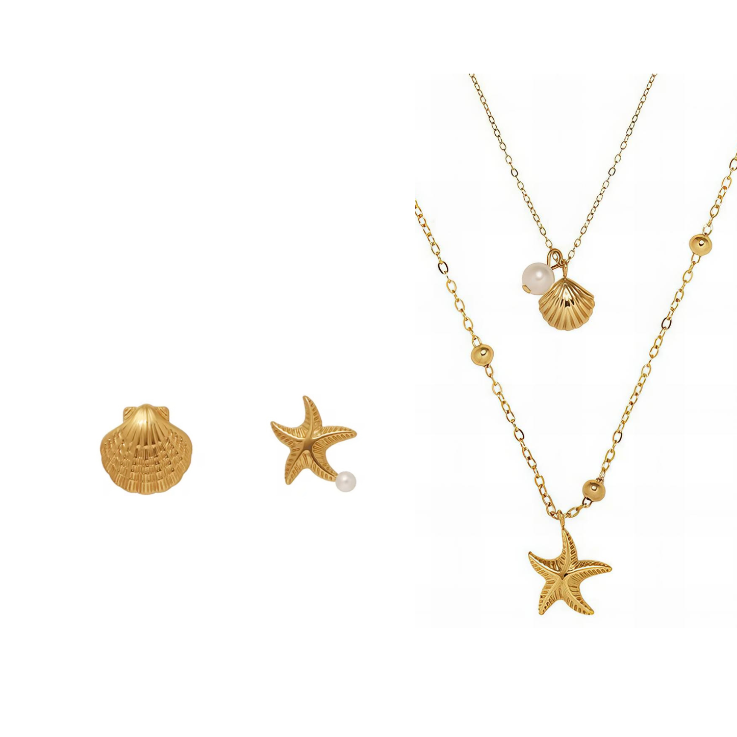 Stella Maris - Jewelry Sets - 18k Gold Plated