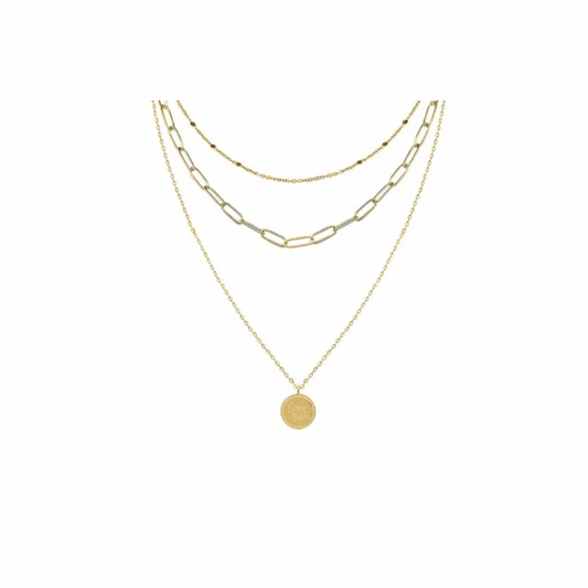 Necklace 2 - Carpe Diem - Necklace - Women - 18K Gold Plated