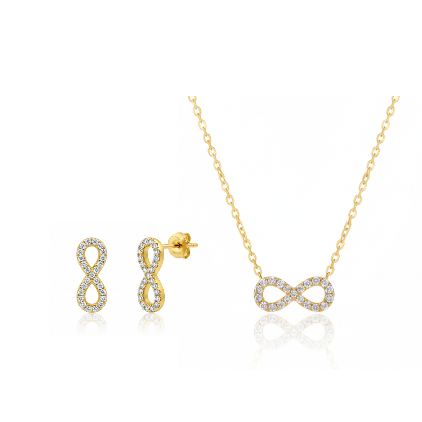 Infinity – Jewelry Sets - 18k Gold Plated - BEST SELLER 💖