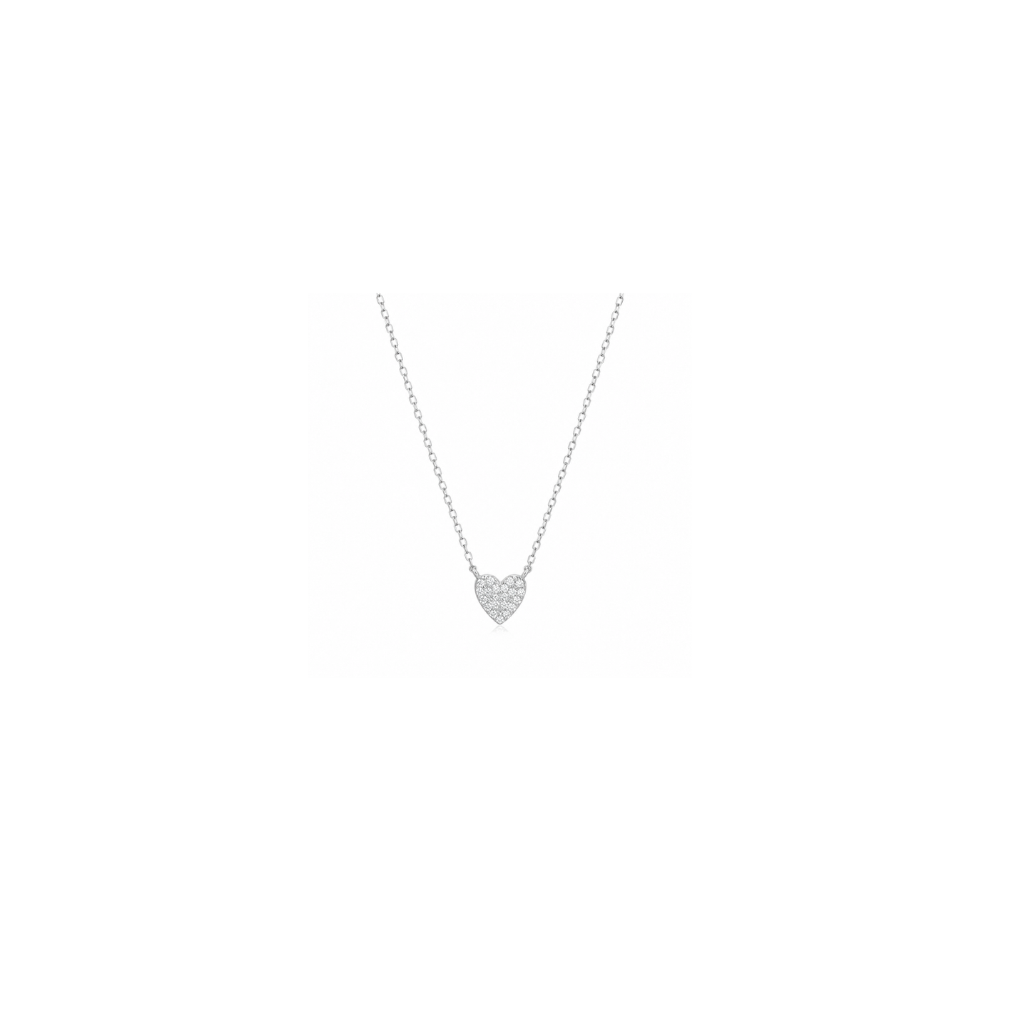 Love Glow - Necklace and Earrings Set - Women - S925 Sterling Silver