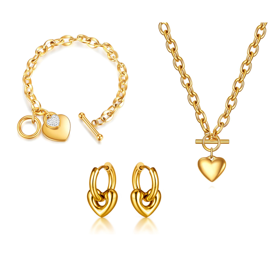 Urban Love – Jewelry Sets - 18k Gold Plated